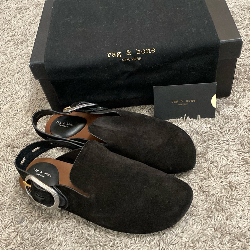 Rag & Bone Ansley Suede Slide